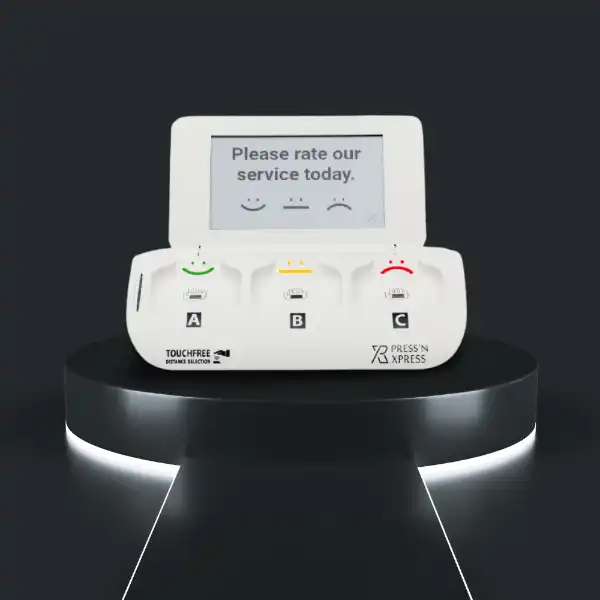 Press’nXPress Feedback Terminal: Collect feedback anywhere
