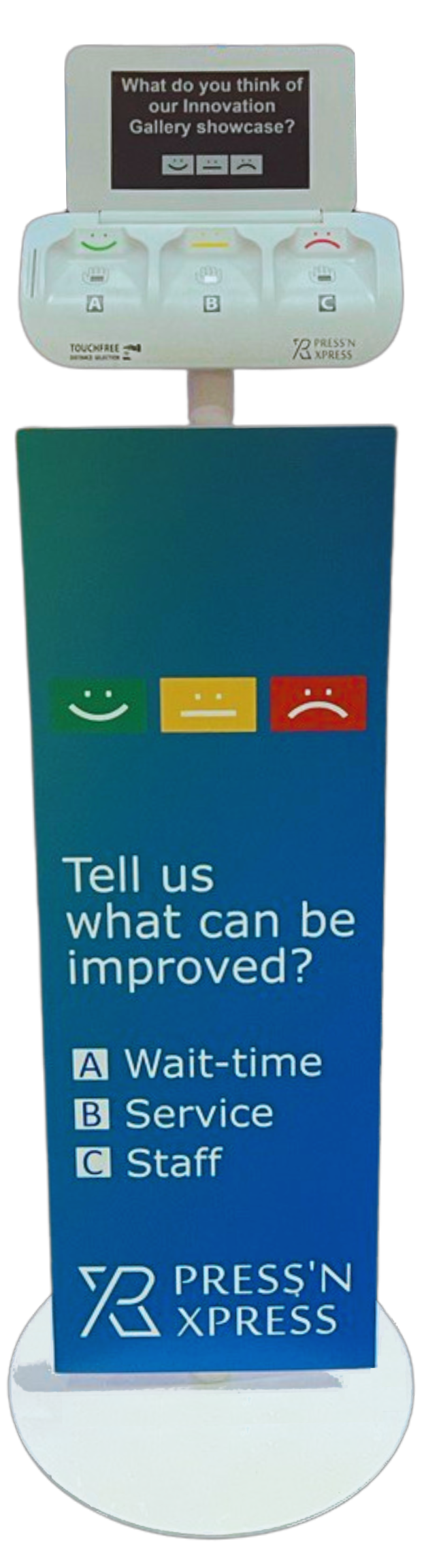 pxp feedback kiosk stand